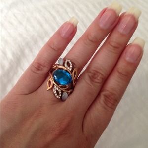 RG ion plated stainless steel ring sz8